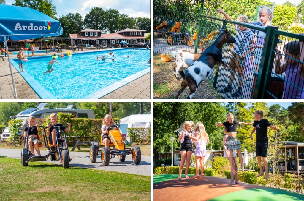 Camping de Zandhegge, Kindvriendelijke campings in Gelderland met zwembad