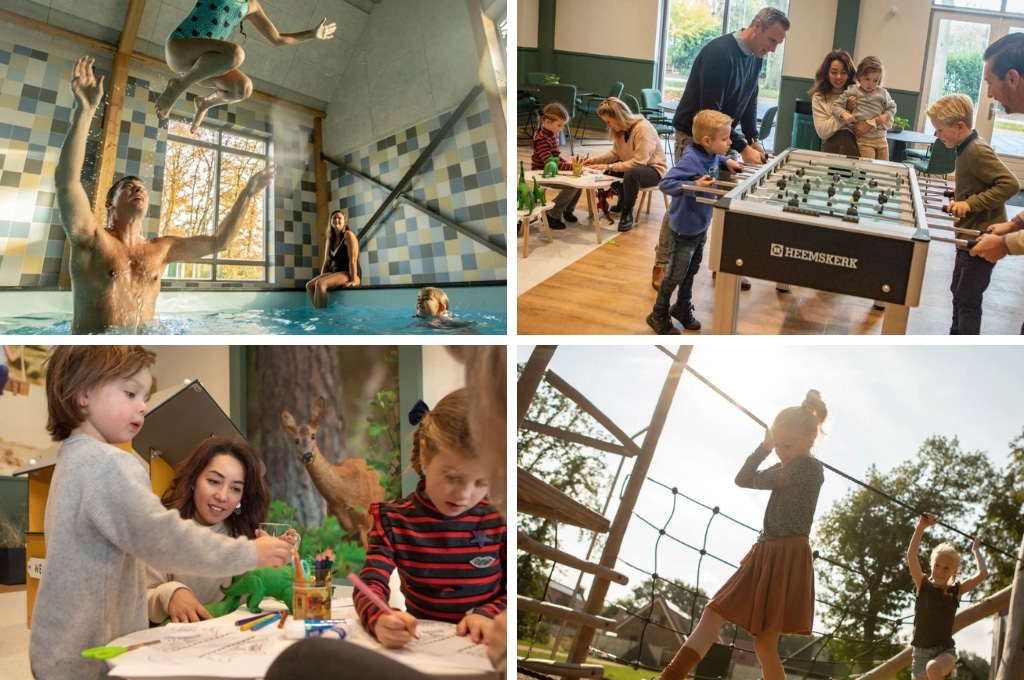 Vakantievillas Kaatsheuvel, Kindvriendelijke vakantieparken in Noord-Brabant met zwembad