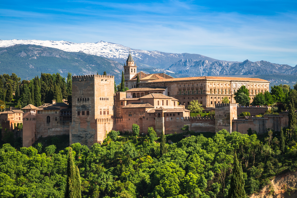 Alhambra Granada Spanje shutterstock 336721367, Te doen met kinderen in Spanje