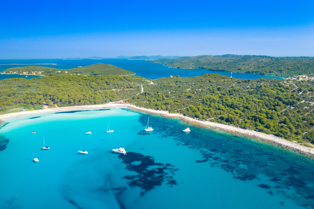 Sakarun Beach Dugi Otok Kroatie shutterstock 1451405156, Te doen met kinderen in Kroatië