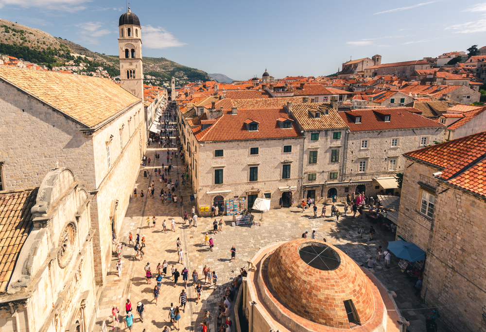 Stradun Dubrovnik shutterstock 756477520, Te doen met kinderen in Kroatië